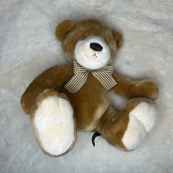 Russ Berrie Chaucer 13” Teddy Bear - Picture 4 of 8